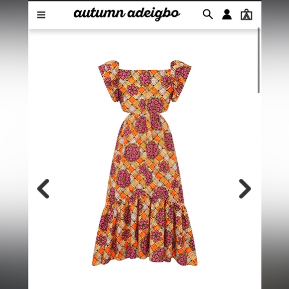 Autumn Adeigbo cut out dress - Picture 5 of 6